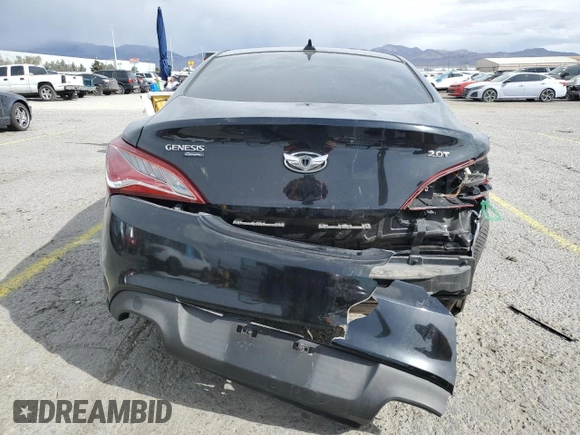 2013 Hyundai Genesis Coupe 2.0T Premium with VIN KMHHT6KD0DU102275, listed as a Copart auction lot 51611775 with 73,843 mi miles and Salvage Title. Bid and sale history available at carsss.com. Image 6.