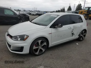 2017 Volkswagen GTI S z VIN 3VW4T7AU1HM041147, wystawiony jako Copart lot #55467545 z przebiegiem 74 653 mil mil oraz Szkoda całkowita • Salvage title. Historia ofert i sprzedaży dostępna na DreamBid. Obrazek 1.