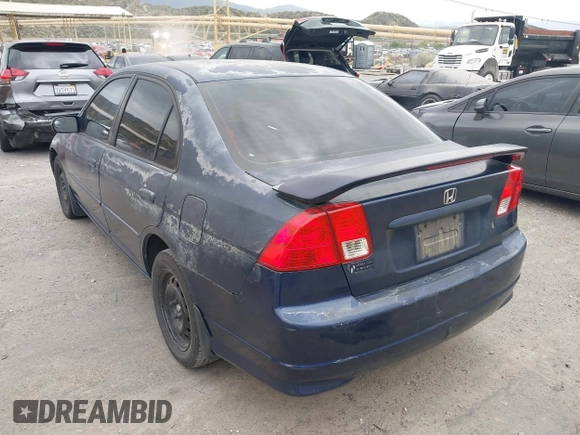2005 Honda Civic LX with VIN 2HGES16535H542948, listed as a IAAI auction lot 42036080 with 138,862 mi miles and . Bid and sale history available at DreamBid. Image 3.
