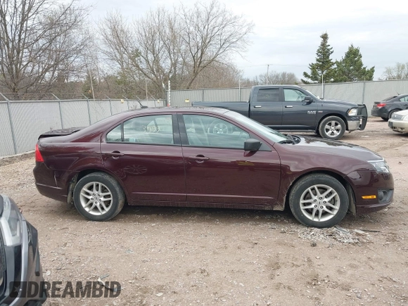 2012 Ford Fusion S with VIN 3FAHP0GA7CR361149, listed as a IAAI auction lot 42113099 with 75,495 mi miles and . Bid and sale history available at carsss.com. Image 13.