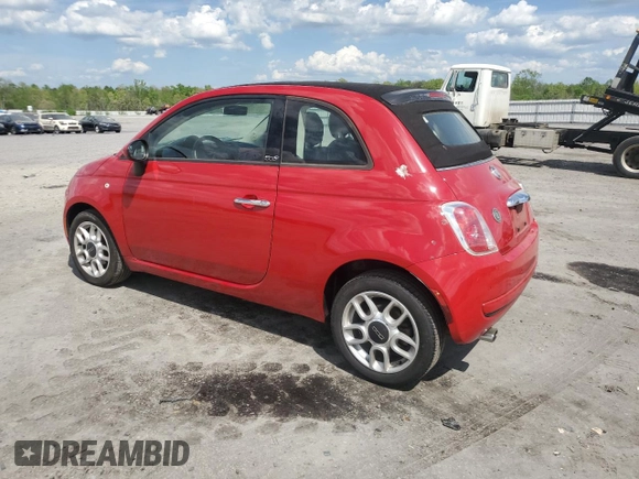 2012 FIAT 500 Pop with VIN 3C3CFFDR7CT339972, listed as a Copart auction lot 53985945 with 164,602 mi miles and Clean title. Bid and sale history available at DreamBid. Image 2.