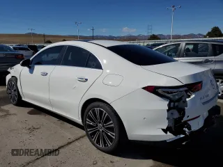 2021 Mercedes-Benz CLA with VIN W1K5J4HBXMN223046, listed as a Copart auction lot 47775415 with 30,477 mi miles and Salvage Title. Bid and sale history available at carsss.com. Image 2.
