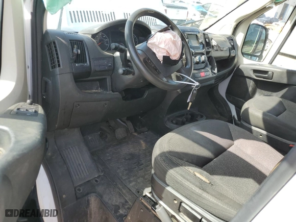 2019 Ram ProMaster Cargo Van with VIN 3C6TRVDG4KE524647, listed as a Copart auction lot 65241154 with 84,873 mi miles and Salvage Title. Bid and sale history available at carsss.com. Image 8.