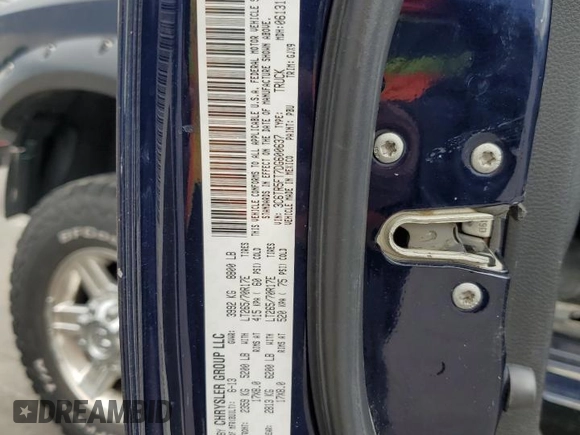 2013 Ram 2500 with VIN 3C6TR5FT7DG600637, listed as a Copart auction lot 63556684 with 192,578 mi miles and Salvage title. Bid and sale history available at DreamBid. Image 12.