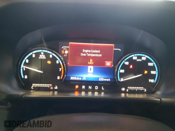 2024 Ford Bronco Sport Outer Banks with VIN 3FMCR9C64RRE30484, listed as a Copart auction lot 56009475 with 3,035 mi miles and Salvage title. Bid and sale history available at DreamBid. Image 9.