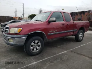 2001 Toyota Tundra SR5 with VIN 5TBRN341X1S215101, listed as a Copart auction lot 47878605 with 230,686 mi miles and Clean Title. Bid and sale history available at DreamBid. Image 1.