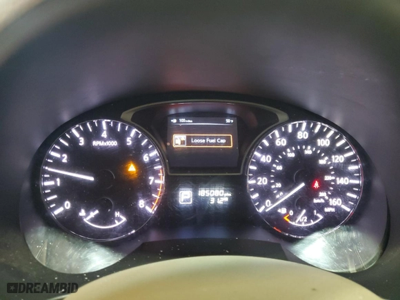 2013 Nissan Altima 2.5 S with VIN 1N4AL3APXDN401188, listed as a Copart auction lot 51437525 with 185,080 mi miles and Salvage Title. Bid and sale history available at carsss.com. Image 9.