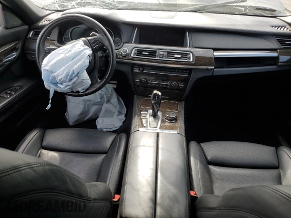 2015 BMW 7 Series 750i xDrive with VIN WBAYB6C59FD965994, listed as a Copart auction lot 53994545 with 119,929 mi miles and Salvage Title. Bid and sale history available at carsss.com. Image 8.