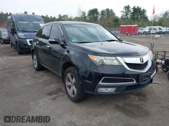 2012 Acura MDX Tech Pkg with VIN 2HNYD2H34CH504708, listed as a IAAI auction lot 42113263 with 161,067 mi miles. Bid and sale history available at carsss.com. Image 13.