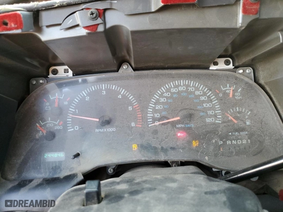 2000 Dodge Ram 1500 with VIN 3B7HF13Z9YG149645, listed as a Copart auction lot 87197624 with 244,846 mi miles and Salvage Title. Bid and sale history available at carsss.com. Image 9.