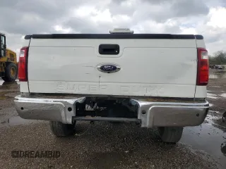 2011 Ford F-250 XL with VIN 1FT7X2A64BEC80083, listed as a Copart auction lot 54929895 with 92,134 mi miles and Salvage title. Bid and sale history available at DreamBid. Image 6.