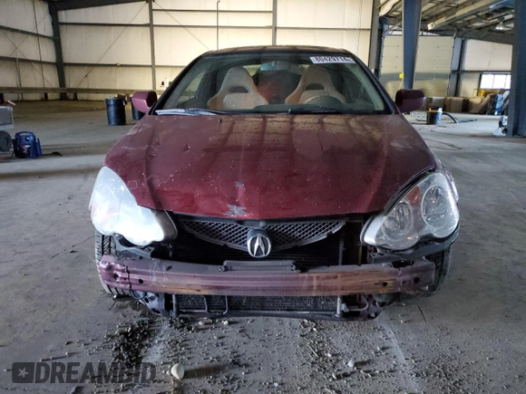 2003 Acura RSX with VIN JH4DC54823C010553, listed as a Copart auction lot 80429714 with 280,443 mi miles and Salvage Title. Bid and sale history available at carsss.com. Image 5.