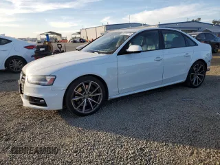 2015 Audi S4 Premium Plus with VIN WAUBGAFL1FA069940, listed as a Copart auction lot 86193774 with 110,996 mi miles and Salvage Title. Bid and sale history available at carsss.com. Image 1.