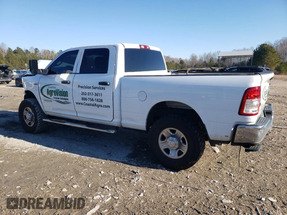2020 Ram 2500 Tradesman with VIN 3C6UR5CJXLG249356, listed as a Copart auction lot 88628875 with 162,826 mi miles and Salvage Title. Bid and sale history available at carsss.com. Image 2.
