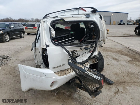 2003 GMC Envoy SLE with VIN 1GKDS13SX32259798, listed as a Copart auction lot 48712015 with 100,330 mi miles and Salvage Title. Bid and sale history available at carsss.com. Image 6.