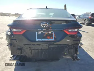 2021 Toyota Camry SE Nightshade with VIN 4T1G11AK6MU583802, listed as a Copart auction lot 79414024 with 6,827 mi miles and Salvage Title. Bid and sale history available at DreamBid. Image 6.
