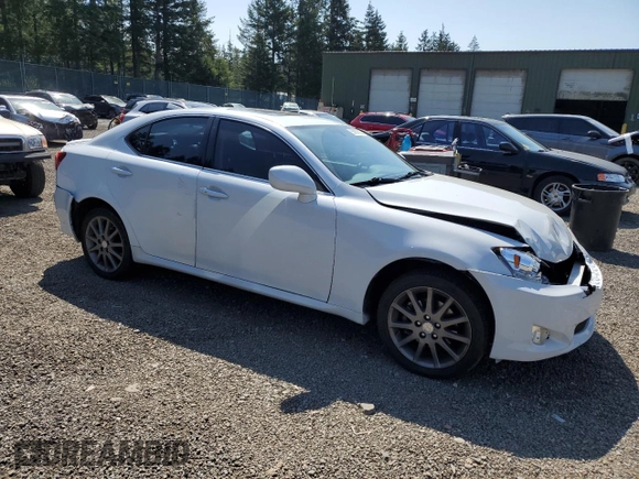 2008 Lexus IS 250 with VIN JTHCK262782023852, listed as a Copart auction lot 55658825 with 160,506 mi miles and Salvage Title. Bid and sale history available at carsss.com. Image 4.