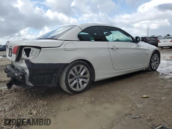 2013 BMW 3 Series 328i with VIN WBADW3C51DJ527082, listed as a Copart auction lot 58250445 with 116,914 mi miles and Non repairable. Bid and sale history available at DreamBid. Image 3.