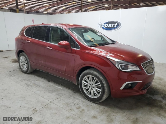 2017 Buick Envision Preferred with VIN LRBFXASA5HD124138, listed as a Copart auction lot 49961715 with 44,145 mi miles and Clean Title. Bid and sale history available at carsss.com. Image 4.