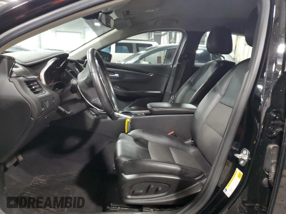 2018 Chevrolet Impala LT with VIN 1G1105S37JU112354, listed as a Copart auction lot 52123495 with 109,132 mi miles and Salvage Title. Bid and sale history available at DreamBid. Image 7.