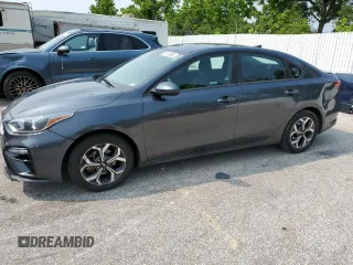 2019 Kia Forte LXS with VIN 3KPF24ADXKE060746, listed as a Copart auction lot 58748885 with 75,689 mi miles and Salvage title. Bid and sale history available at DreamBid. Image 1.