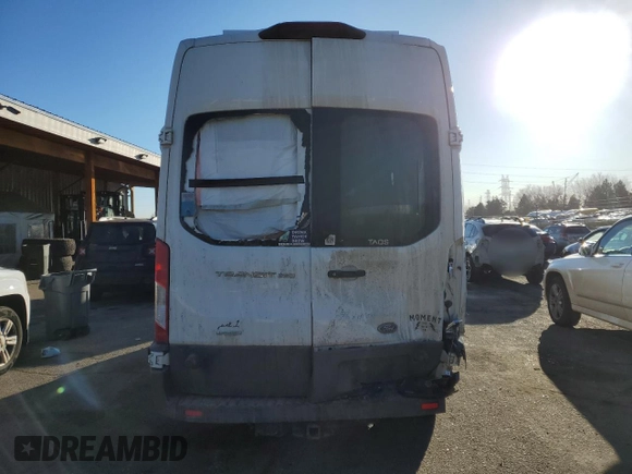 2018 Ford Transit z VIN 1FTYR2XG9JKA17313, wystawiony jako Copart lot #46813815 z przebiegiem 96 790 mil mil oraz Szkoda całkowita • Salvage title. Historia ofert i sprzedaży dostępna na DreamBid. Obrazek 6.