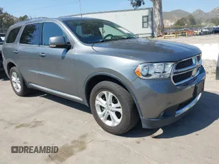 2012 Dodge Durango Crew with VIN 1C4RDHDG2CC317136, listed as a IAAI auction lot 41993837 with 131,048 mi miles and . Bid and sale history available at DreamBid. Image 1.