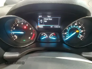 2016 Ford Escape SE with VIN 1FMCU9GX9GUC26772, listed as a Copart auction lot 45337945 with 112,822 mi miles and Salvage Title. Bid and sale history available at DreamBid. Image 9.