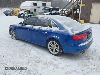 2015 Audi S4 Premium Plus with VIN WAUDGAFLXFA114706, listed as a IAAI auction lot 41265112 with 187,592 mi miles. Bid and sale history available at carsss.com. Image 3.