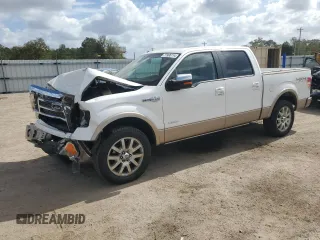 2012 Ford F-150 XL with VIN 1FTFW1ETXCKD29041, listed as a Copart auction lot 77966114 with 147,285 mi miles and Salvage Title. Bid and sale history available at carsss.com. Image 1.