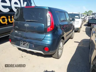 2017 Kia Soul + with VIN KNDJP3A56H7418240, listed as a IAAI auction lot 42040695 with 127,824 mi miles. Bid and sale history available at carsss.com. Image 4.