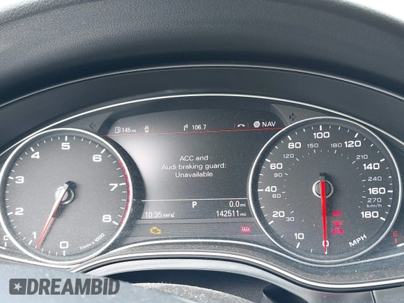2013 Audi A6 Prestige with VIN WAUHGAFC9DN059480, listed as a IAAI auction lot 41986035 with 142,511 mi miles and . Bid and sale history available at DreamBid. Image 7.