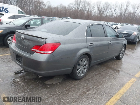 2007 Toyota Avalon XL with VIN 4T1BK36BX7U238496, listed as a IAAI auction lot 41706820 with 162,027 mi miles. Bid and sale history available at carsss.com. Image 4.