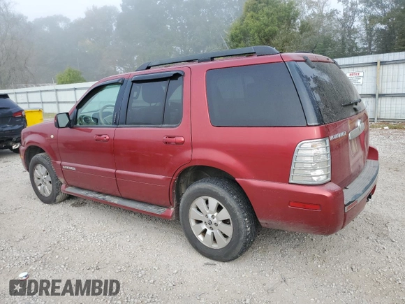 2007 Mercury Mountaineer z VIN 4M2EU47E47UJ07486, wystawiony jako Copart lot #77882814 z przebiegiem 228 067 mil mil oraz Szkoda całkowita • Salvage title. Historia ofert i sprzedaży dostępna na DreamBid. Obrazek 2.