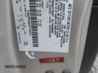 2004 Ford Thunderbird Deluxe z VIN 1FAHP60A84Y104551, wystawiony jako Copart lot #49170085 z przebiegiem 159 696 mil mil oraz Szkody całkowita. Historia ofert i sprzedaży dostępna na DreamBid. Obrazek 12.