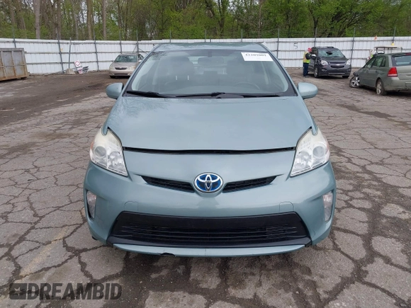 2013 Toyota Prius One with VIN JTDKN3DU8D1657850, listed as a IAAI auction lot 42209001 with 238,243 mi miles and . Bid and sale history available at DreamBid. Image 12.