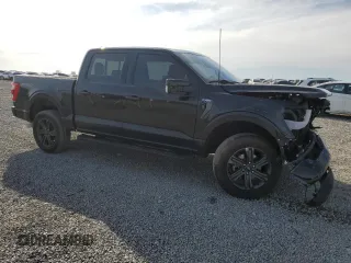 2023 Ford F-150 XL with VIN 1FTFW1E87PFC46077, listed as a Copart auction lot 51085165 with 18,297 mi miles and Salvage Title. Bid and sale history available at carsss.com. Image 4.