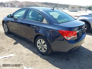 2014 Chevrolet Cruze LS with VIN 1G1PA5SH6E7269784, listed as a IAAI auction lot 42062093 with 142,408 mi miles. Bid and sale history available at carsss.com. Image 3.