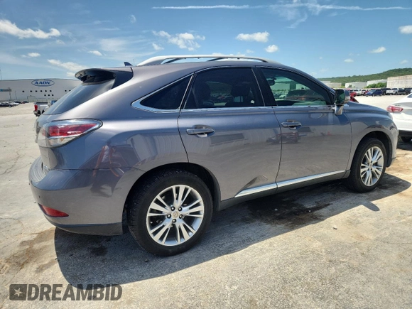 2013 Lexus RX 350 with VIN 2T2ZK1BA3DC105605, listed as a Copart auction lot 62093155 with 142,579 mi miles and Salvage title. Bid and sale history available at DreamBid. Image 3.