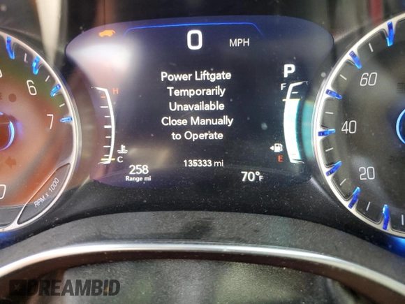 2017 Chrysler Pacifica Limited with VIN 2C4RC1GG2HR836062, listed as a Copart auction lot 50992405 with 135,333 mi miles and Salvage Title. Bid and sale history available at DreamBid. Image 9.