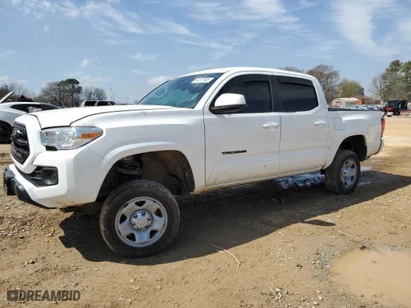 2019 Toyota Tacoma 2WD SR with VIN 5TFAX5GN0KX155267, listed as a Copart auction lot 49237985 with 43,981 mi miles and Salvage Title. Bid and sale history available at carsss.com. Image 1.
