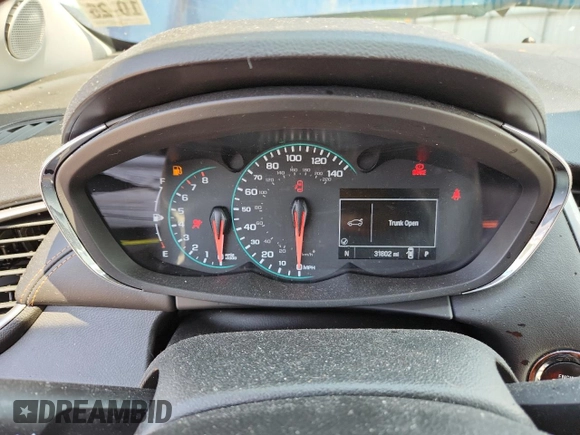 2020 Chevrolet Trax LT with VIN KL7CJLSBXLB332009, listed as a Copart auction lot 62892085 with 31,802 mi miles and Salvage title. Bid and sale history available at DreamBid. Image 9.