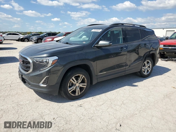 2018 GMC Terrain SLE z VIN 3GKALTEV6JL355491, wystawiony jako Copart lot #72639404 z przebiegiem 158 642 mil mil oraz Szkody całkowita. Historia ofert i sprzedaży dostępna na DreamBid. Obrazek 1.