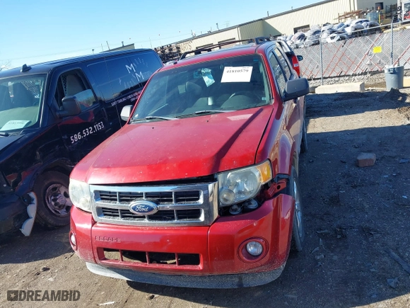 2009 Ford Escape XLT with VIN 1FMCU93G09KB76882, listed as a IAAI auction lot 41810579 with 167,584 mi miles. Bid and sale history available at carsss.com. Image 12.