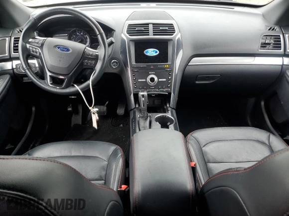 2019 Ford Explorer Sport with VIN 1FM5K8GT7KGB38901, listed as a Copart auction lot 57345485 with 77,906 mi miles and Salvage title. Bid and sale history available at DreamBid. Image 8.