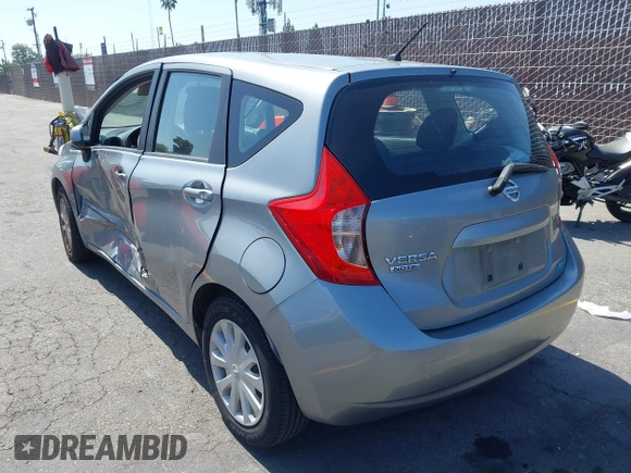 2014 Nissan Note S with VIN 3N1CE2CP6EL421124, listed as a IAAI auction lot 42161409 with 111,347 mi miles and . Bid and sale history available at DreamBid. Image 3.