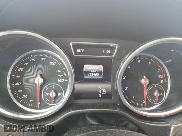 2017 Mercedes-Benz GLS 450 with VIN 4JGDF6EE3HA851251, listed as a Copart auction lot 51413274 with 122,400 mi miles and Salvage Title. Bid and sale history available at DreamBid. Image 9.