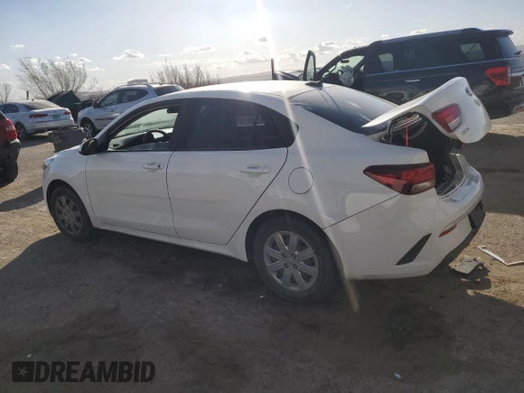 2021 Kia Rio LX with VIN 3KPA24AD2ME425093, listed as a Copart auction lot 47446655 with 62,306 mi miles and Salvage Title. Bid and sale history available at carsss.com. Image 2.