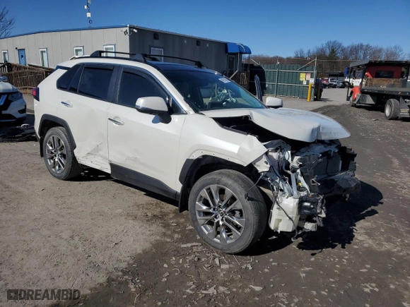 2019 Toyota RAV4 Limited with VIN JTMN1RFV2KD503518, listed as a Copart auction lot 49707985 with 52,077 mi miles and Salvage Title. Bid and sale history available at carsss.com. Image 4.