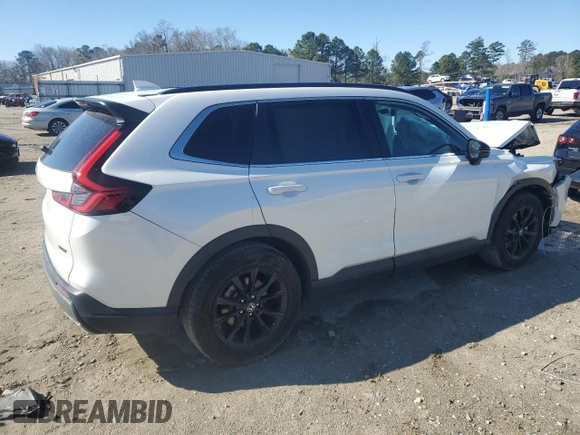 2024 Honda CR-V Sport with VIN 7FARS5H50RE003269, listed as a Copart auction lot 49986105 with 13,267 mi miles and Salvage Title. Bid and sale history available at DreamBid. Image 3.
